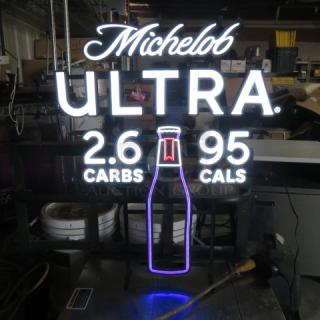 One WORKING Michelob Ultra LED Light. 25X30