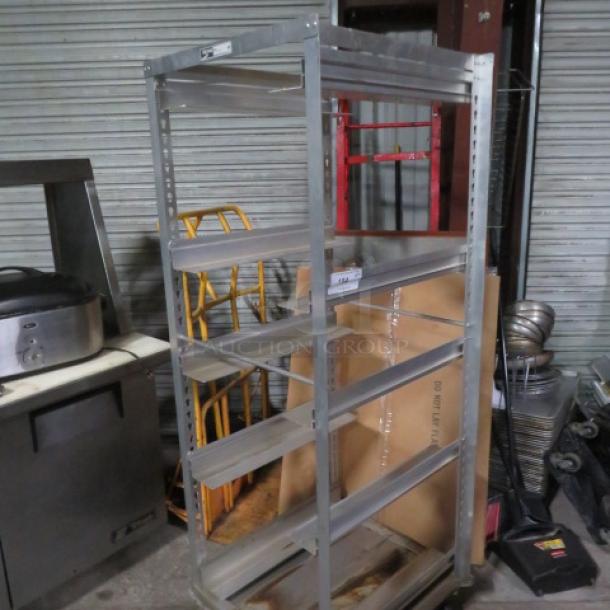 One Metro Aluminum Bun Pan Rack. Model# RD78NA33. 24.5X26X69.5. $1123.00. - Image 2 of 2