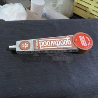 One Beer Tap Handle.