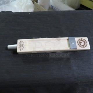 One Beer Tap Handle.