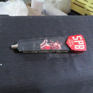 One Beer Tap Handle.