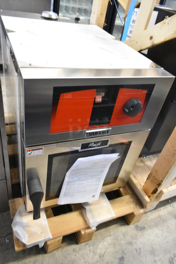 BRAND NEW SCRATCH AND DENT! 2019 Vulcan V2MF061E-86FD Mini JETR Stainless Steel Commercial Mini Electric Boilerless Combi Oven. 208 Volts, 1 Phase. - Image 2 of 8