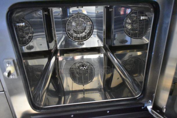 BRAND NEW SCRATCH AND DENT! 2019 Vulcan V2MF061E-86FD Mini JETR Stainless Steel Commercial Mini Electric Boilerless Combi Oven. 208 Volts, 1 Phase. - Image 7 of 8