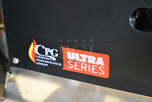 BRAND NEW SCRATCH AND DENT! 2023 Cooking Performance Group GTU-CPG-48-N Ultra Series Stainless Steel Commercial 48" Chrome Plated Natural Gas 4-Burner Countertop Griddle. 120,000 BTU - Image 2 of 7