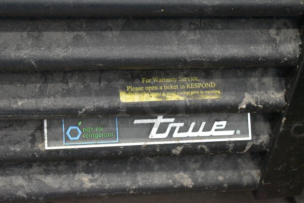 2018 True GDM-72F-HC Metal Commercial 3 Door Reach In Freezer Merchandiser w/ Poly Coated Racks. 115/208-230 Volts, 1 Phase. Tested and Working! - Image 3 of 8