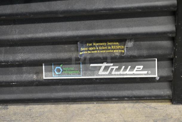 2018 True GDM-72F-HC Metal Commercial 3 Door Reach In Freezer Merchandiser w/ Poly Coated Racks. 115/208-230 Volts, 1 Phase. Tested and Working! - Image 3 of 8