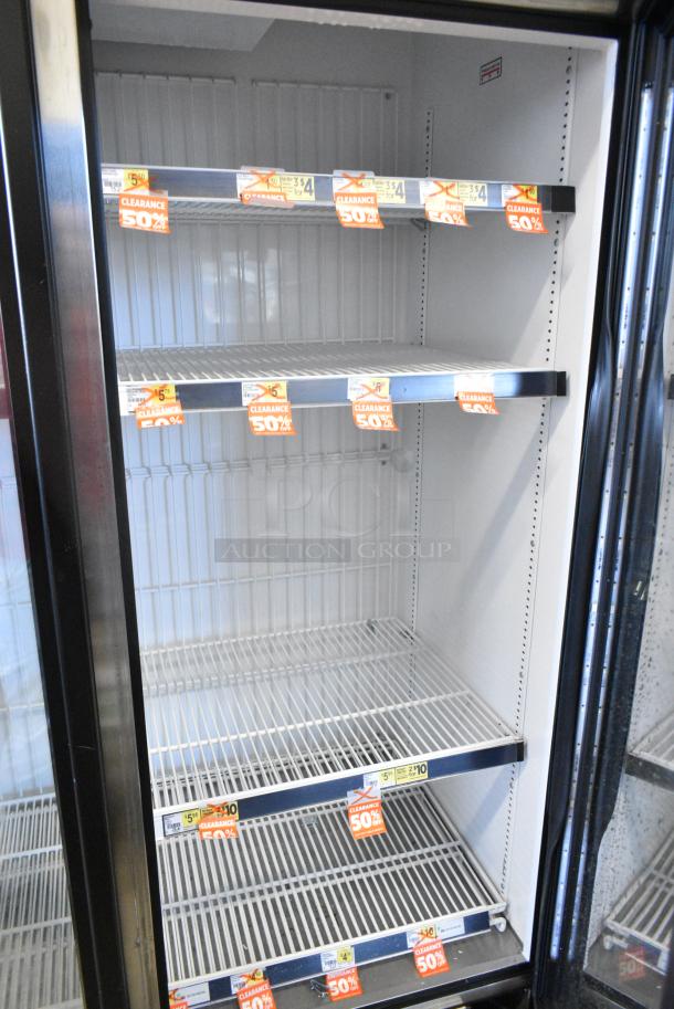 2018 True GDM-72F-HC Metal Commercial 3 Door Reach In Freezer Merchandiser w/ Poly Coated Racks. 115/208-230 Volts, 1 Phase. Tested and Working! - Image 5 of 8