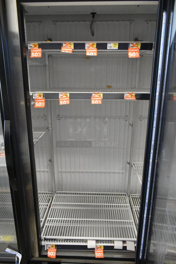 2018 True GDM-72F-HC Metal Commercial 3 Door Reach In Freezer Merchandiser w/ Poly Coated Racks. 115/208-230 Volts, 1 Phase. Tested and Working! - Image 6 of 8