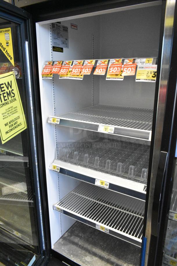 2018 True GDM-72-HC Metal Commercial 3 Door Reach In Cooler Merchandiser w/ Poly Coated Racks. 115 Volts, 1 Phase. Tested and Working! - Image 7 of 8