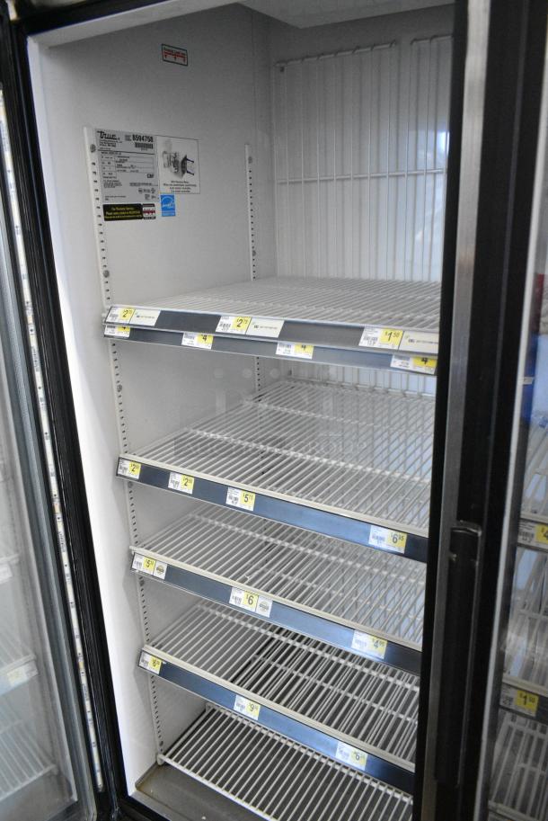 True GDM-72F-HC Metal Commercial 3 Door Reach In Freezer Merchandiser w/ Poly Coated Racks. 115/208-230 Volts, 1 Phase. Tested and Working! - Image 7 of 8
