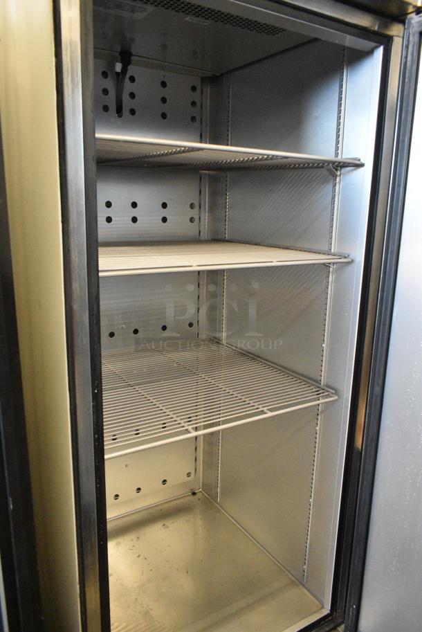 2019 True T-23F-HC Stainless Steel Commercial Single Door Reach In Freezer on Commercial Casters. 115 Volts, 1 Phase. Tested and Working! - Image 4 of 6