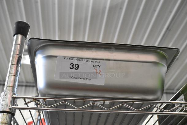 2 BRAND NEW SCRATCH AND DENT! 4070049 Choice Full Size 4" Deep 24 Gauge Anti-Jam Stainless Steel Steam Table / Hotel Pan. 2 Times Your Bid! - Image 2 of 4