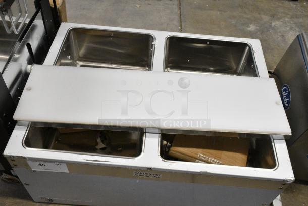 BRAND NEW SCRATCH AND DENT! ServIt Stainless Steel Commercial 2 Well Steam Table. - Image 4 of 12
