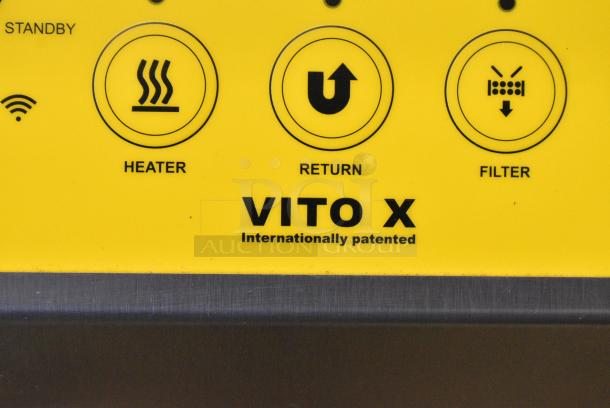 BRAND NEW SCRATCH AND DENT! Vito Fryfilter VITO XM 137 lb. Mobile Fryer Oil Filter System. 100-120 Volts, 1 Phase. - Image 2 of 7