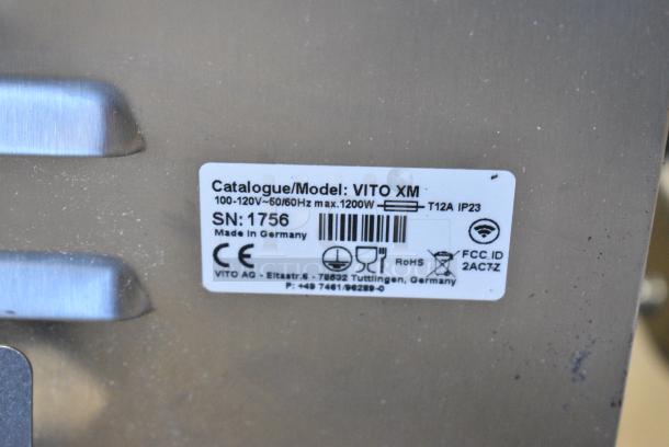BRAND NEW SCRATCH AND DENT! Vito Fryfilter VITO XM 137 lb. Mobile Fryer Oil Filter System. 100-120 Volts, 1 Phase. - Image 7 of 7