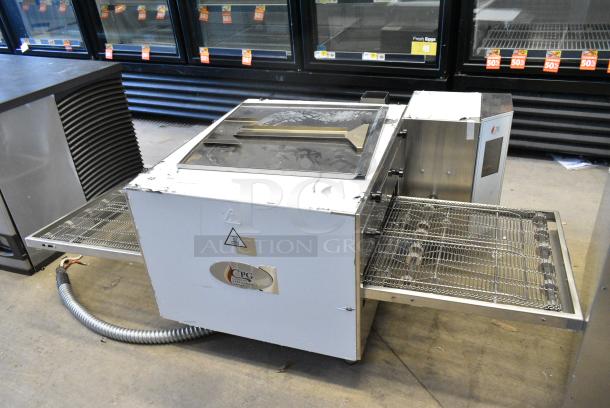 BRAND NEW SCRATCH AND DENT! Cooking Performance Group CPG 351ICOED Stainless Steel Commercial Countertop Electric Powered Conveyor Pizza Oven. 240 Volts, 1 Phase. - Image 1 of 7