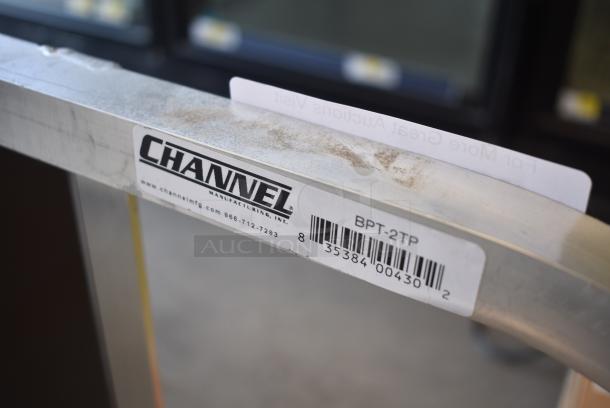 BRAND NEW SCRATCH AND DENT! Channel BPT-2TP Metal Pan Transport Rack on Commercial Casters. - Image 4 of 5