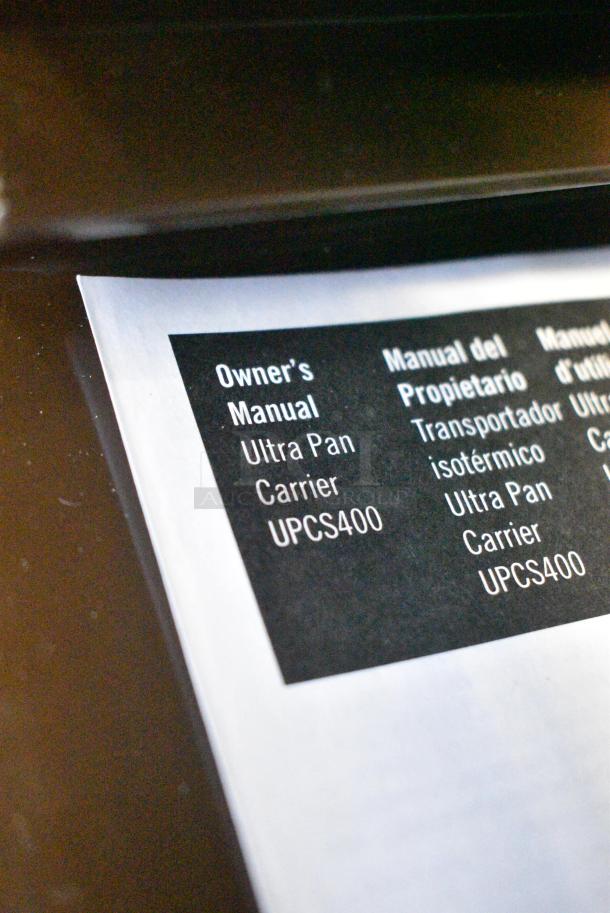 BRAND NEW SCRATCH AND DENT! Cambro UPCS400 Brown Insulated Ultra Pan Carrier. - Image 6 of 6