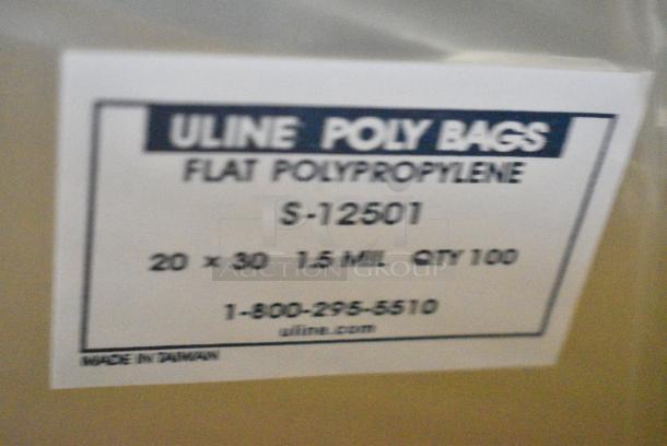 BRAND NEW SCRATCH AND DENT! Box of Uline S-12501 20x30 1.5 mil - Image 4 of 4