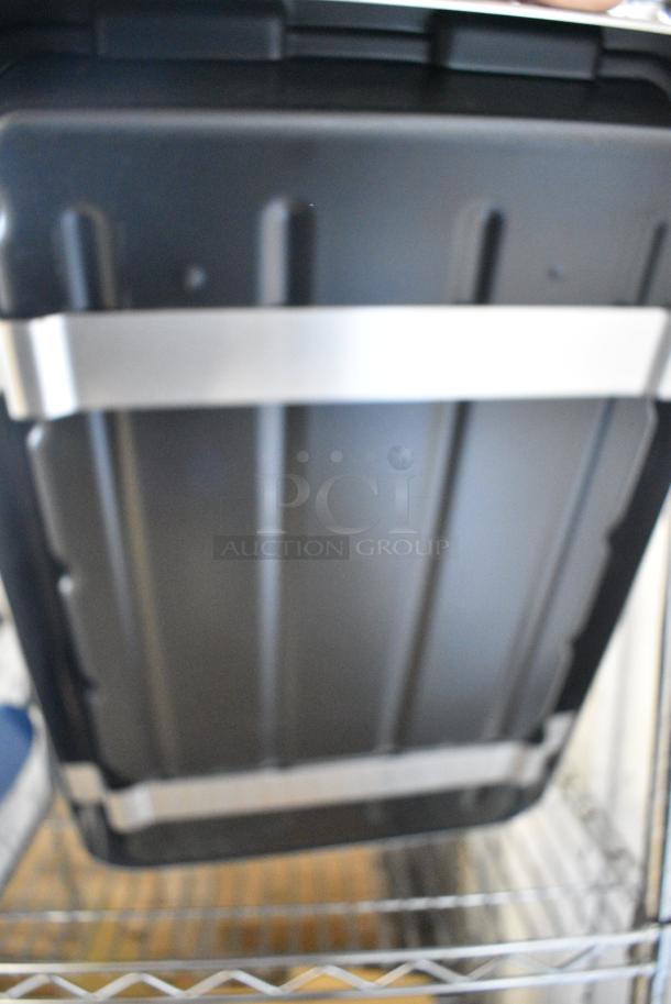 BRAND NEW SCRATCH AND DENT! Black Poly Ice Bin - Image 4 of 4