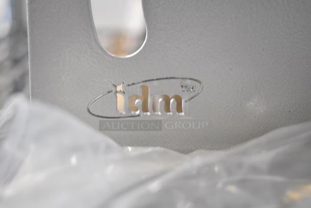 BRAND NEW SCRATCH AND DENT! IDM Clear Poly Countetop 2 Hopper Dry Goods Dispenser. - Image 6 of 6