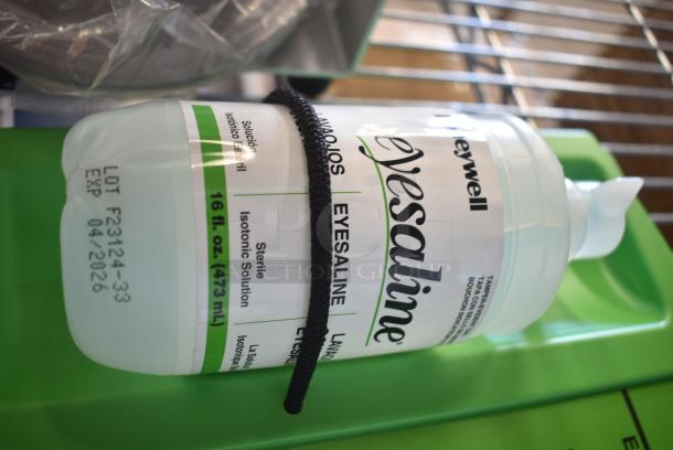 BRAND NEW SCRATCH AND DENT! Eyesaline Eye Wash Station - Image 4 of 4
