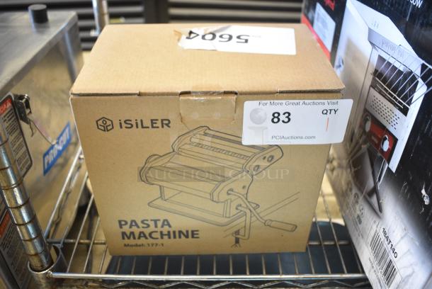 BRAND NEW SCRATCH AND DENT! Isiler 177-1 Metal Countertop Pasta Machine. - Image 2 of 12