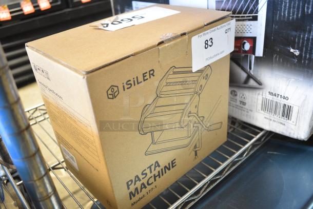BRAND NEW SCRATCH AND DENT! Isiler 177-1 Metal Countertop Pasta Machine. - Image 3 of 12