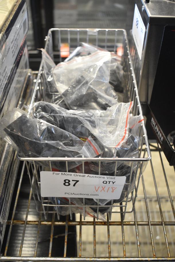 BRAND NEW SCRATCH AND DENT! Lot of 18 Items Including Shelving Clips - Image 1 of 3