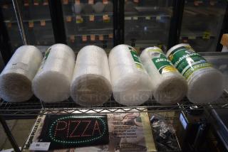 6 Rolls of Bubble Wrap. 6 Times Your Bid!
