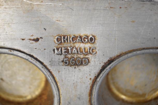 9 Various Metal Muffin Baking Pans. 9 Times Your Bid! - Image 6 of 6