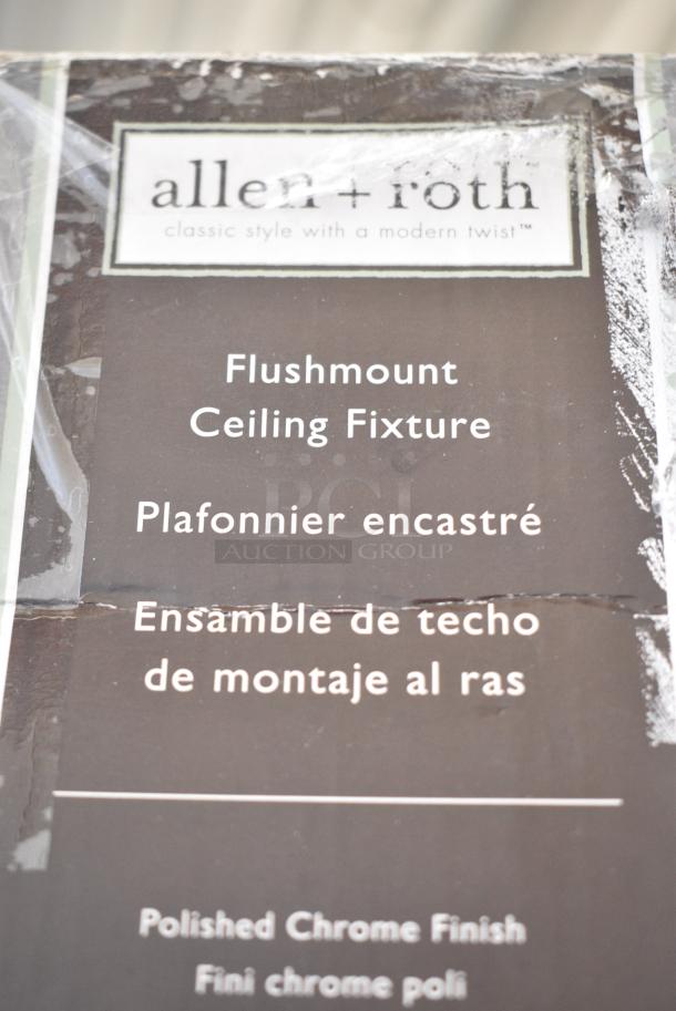 Allen + Roth Flushmount Ceiling Fixture - Image 4 of 5