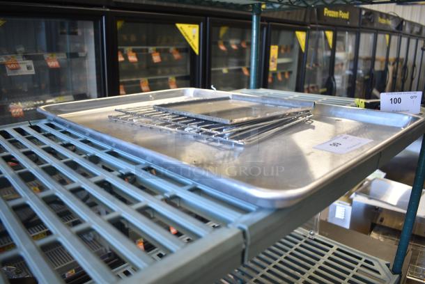 5 Various Metal Items Including Full Size Baking Pan. 5 Times Your Bid! - Image 2 of 4