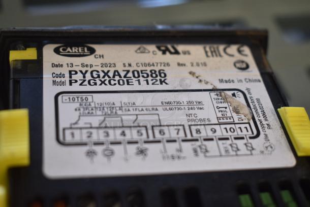 BRAND NEW SCRATCH AND DENT! Carel PZGXCOE112K Temperature Control w Sensor - Image 5 of 5