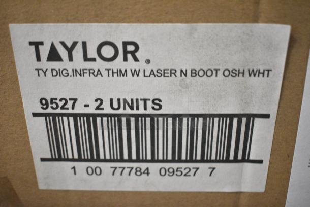 BRAND NEW SCRATCH AND DENT! Box of 2 Taylor 9527 Digital Infrared Thermometers - Image 6 of 6
