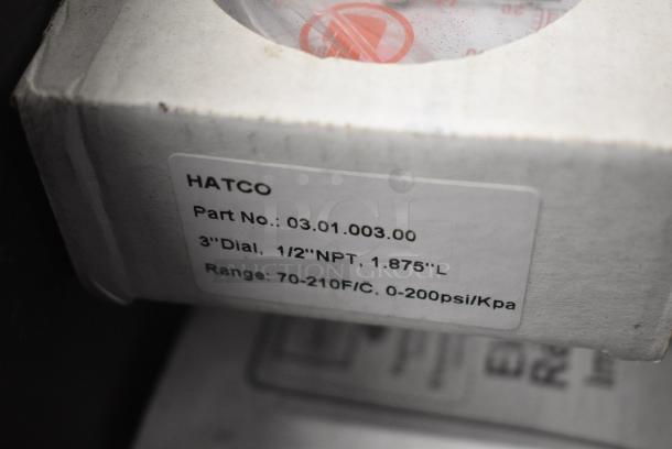 7 Various Items Including Hatco Gauge, Watts Temperature and Pressure Safety Relief Valve and Poly Bus Bin. 7 Times Your Bid! - Image 5 of 8