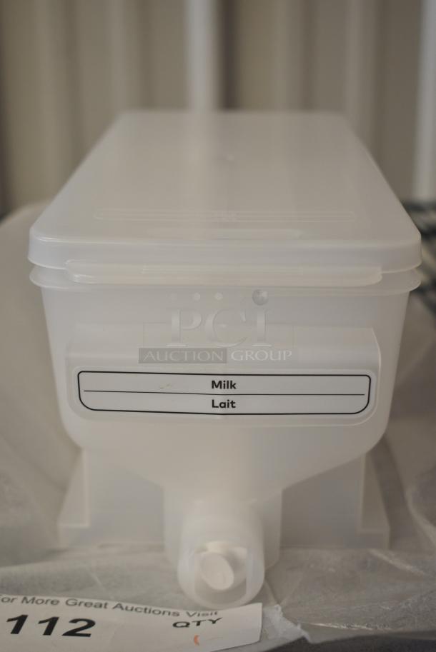 BRAND NEW SCRATCH AND DENT! Clear Poly Hopper - Image 1 of 6