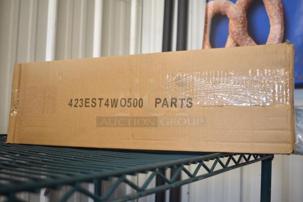 BRAND NEW SCRATCH AND DENT! Box of 4 423EST4WO500 Metal Legs - Image 2 of 3