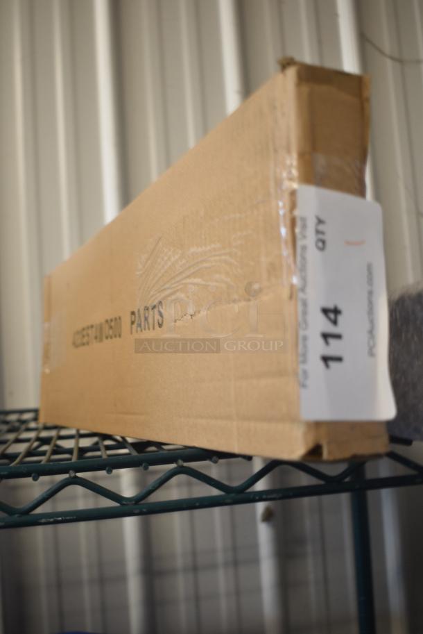 BRAND NEW SCRATCH AND DENT! Box of 4 423EST4WO500 Metal Legs - Image 3 of 3