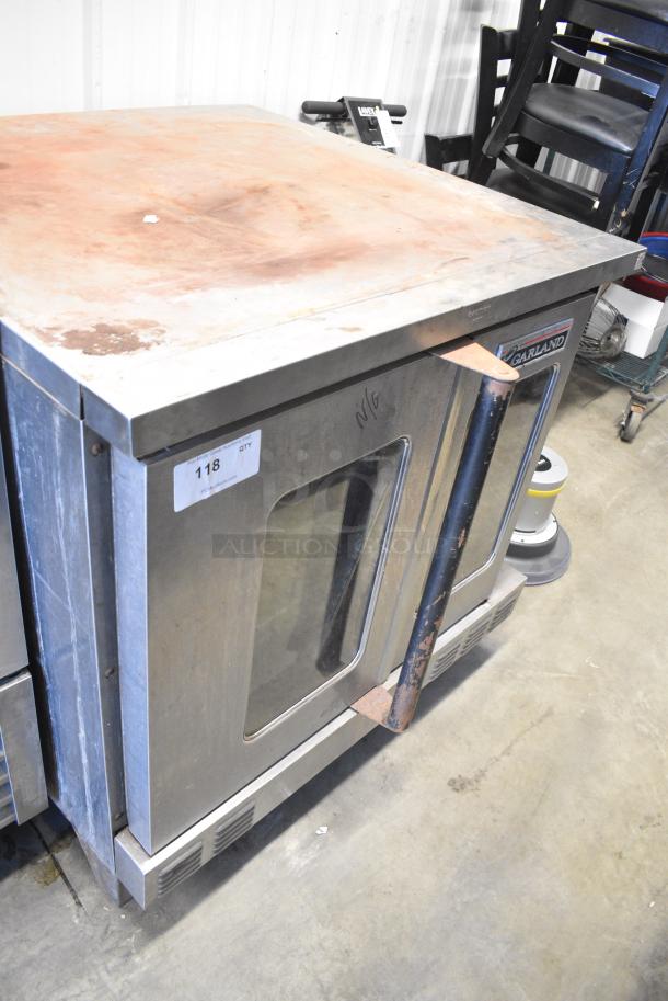 Garland Master 200 Stainless Steel Commercial Natural Gas Powered Full Size Convection Oven w/ View Through Doors, Metal Racks and Thermostatic Controls - Image 3 of 9