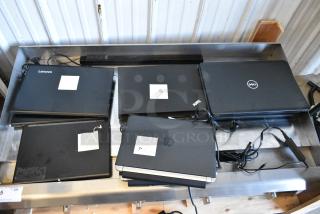 10 Various Laptops Including Lenovo, HP and Dell. 10 Times Your Bid!