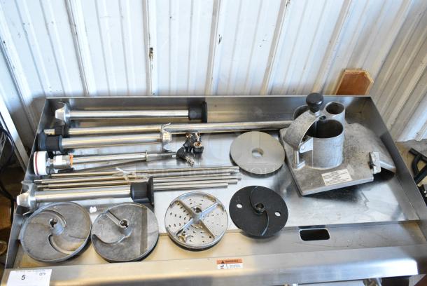 ALL ONE MONEY! Lot of Various Items Including Food Processor Blades, Immersion Blender Blades. - Image 1 of 8