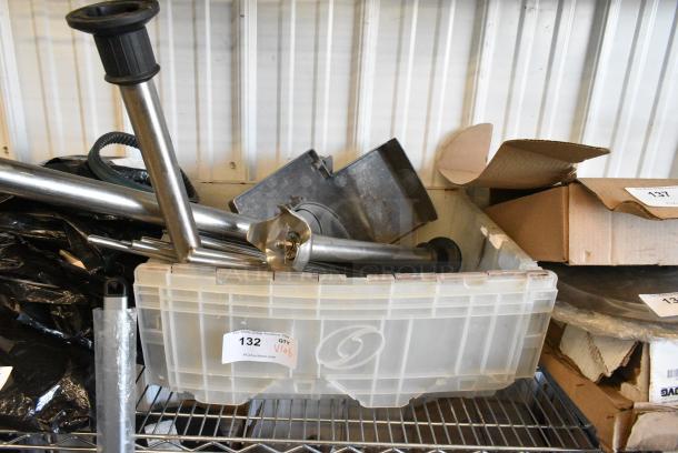 ALL ONE MONEY! Lot of Various Items Including Food Processor Blades, Immersion Blender Blades. - Image 2 of 8