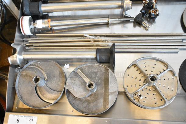 ALL ONE MONEY! Lot of Various Items Including Food Processor Blades, Immersion Blender Blades. - Image 6 of 8