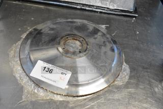 2 Meat Slicer Blades. 2 Times Your Bid!