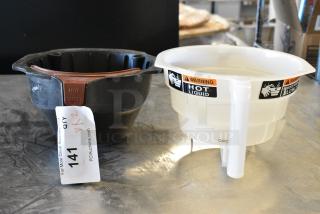 2 Poly Brew Baskets. 2 Times Your Bid!