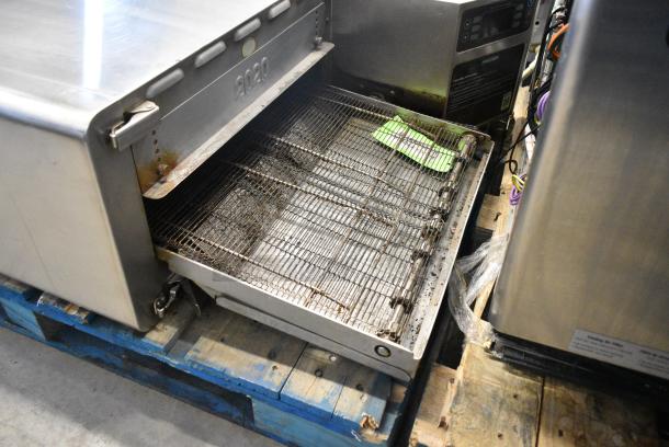 2017 Turbochef HHC2020 Stainless Steel Commercial Countertop Electric Powered Conveyor Rapid Cook Oven. 208/240 Volts, 3 Phase. - Image 5 of 12