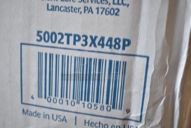 3 BRAND NEW SCRATCH AND DENT! Lavex 5002TP3X448P Premium 3 1/2" x 4 1/2" Individually Wrapped 2-Ply Standard 500 Sheet Toilet Paper Roll - 48/Case. 3 Times Your Bid! - Image 3 of 6