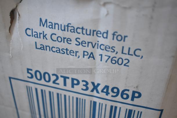 3 BRAND NEW SCRATCH AND DENT! Lavex 5002TP3X448P Premium 3 1/2" x 4 1/2" Individually Wrapped 2-Ply Standard 500 Sheet Toilet Paper Roll - 48/Case. 3 Times Your Bid! - Image 5 of 6