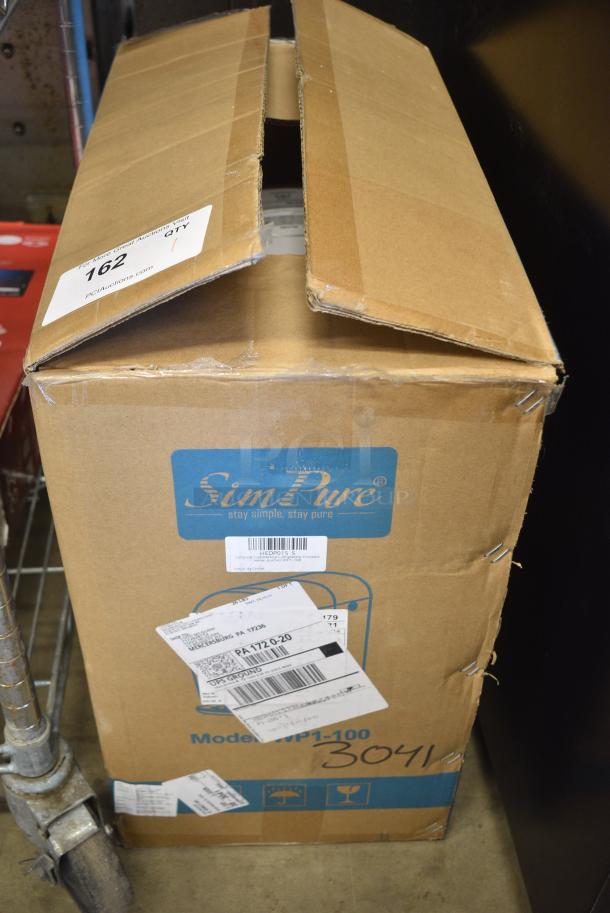 SimPure WP1-100 Countertop Reverse Osmosis Water Filter System Dispenser. 110 Volts, 1 Phase. - Image 7 of 8